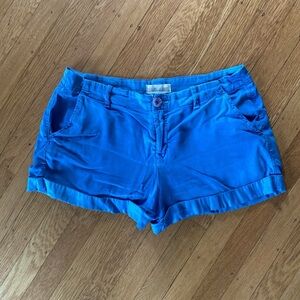 Bella Dahl light blue shorts